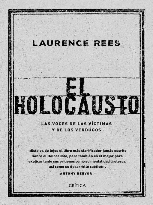 Title details for El Holocausto by Laurence Rees - Available